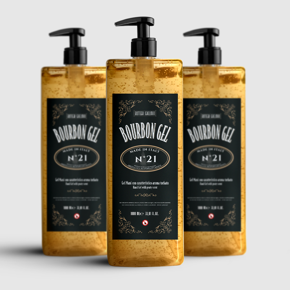 Bourbon Gel Detergente Mani 1000ml x3
