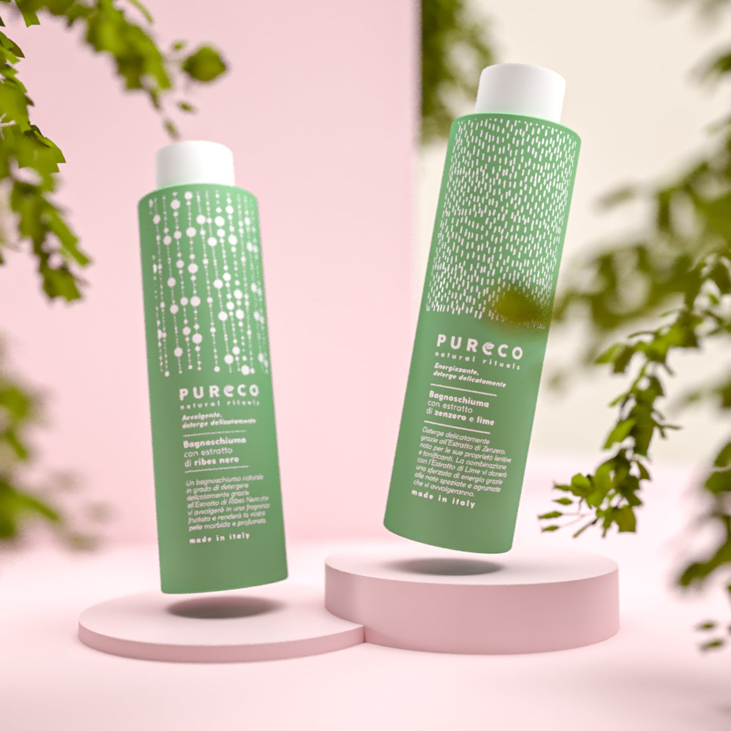 BAGNOSCHIUMA con estratto di Zenzero e Lime